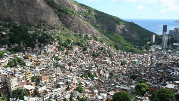 Rocinha is the biggest single favela in the Americas with an estimated 