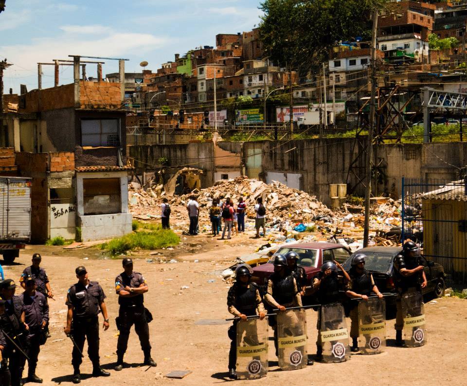 Shock Troops at Favela do Metrô on Tuesday. Photo by Francisco Chaves