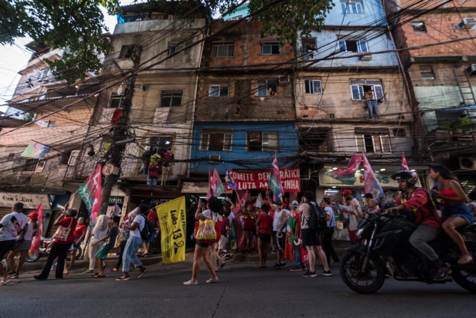 March In Rio De Janeiros Largest Favela Rocinha Prefaced Highest