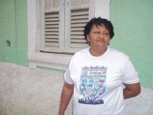 Rosiete Marinho, 50, Providência resident and president of the Port Zone League of Blocos & Bands