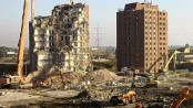 Tower blocks demolished in east London