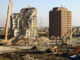 Tower blocks demolished in east London