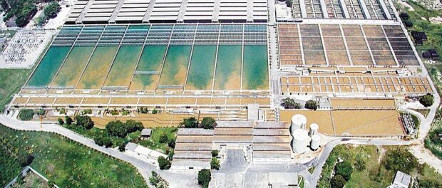 Sanitation regulation approved in the Senate and sanctioned by Bolsonario aims to increase the participation of private entities in the sector. In the picture, there is Guangu Sewage Treatment Station.