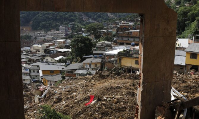 The rain that hit Petrópolis in February was the hardest since 1932. Photo: Fernando Frazão/Agência Brasil