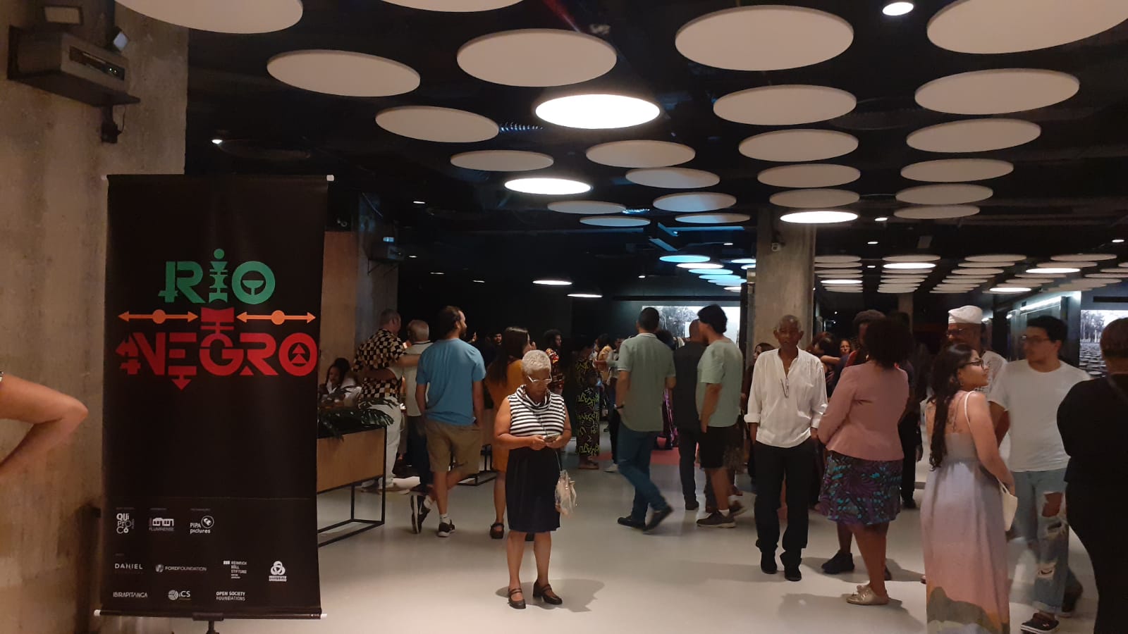 Premiere of the documentary ‘Rio, Negro’ at Itaú Cultural in Botafogo, South Zone of Rio. Photo: Cleyton Santanna