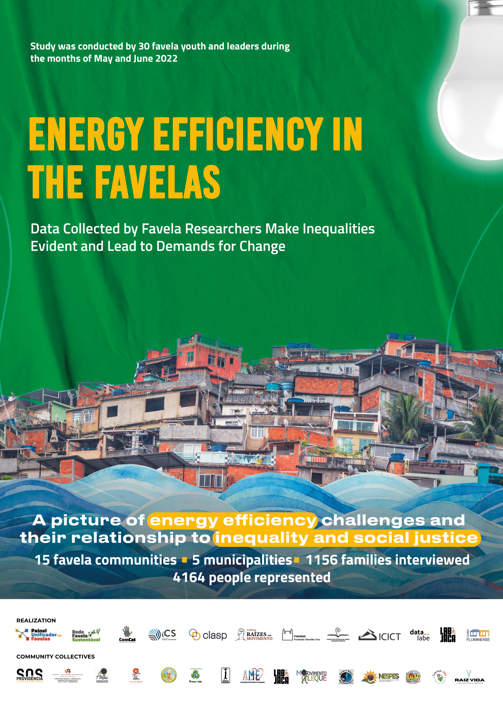 Water and Energy Justice in the Favelas report. Photo: SFN