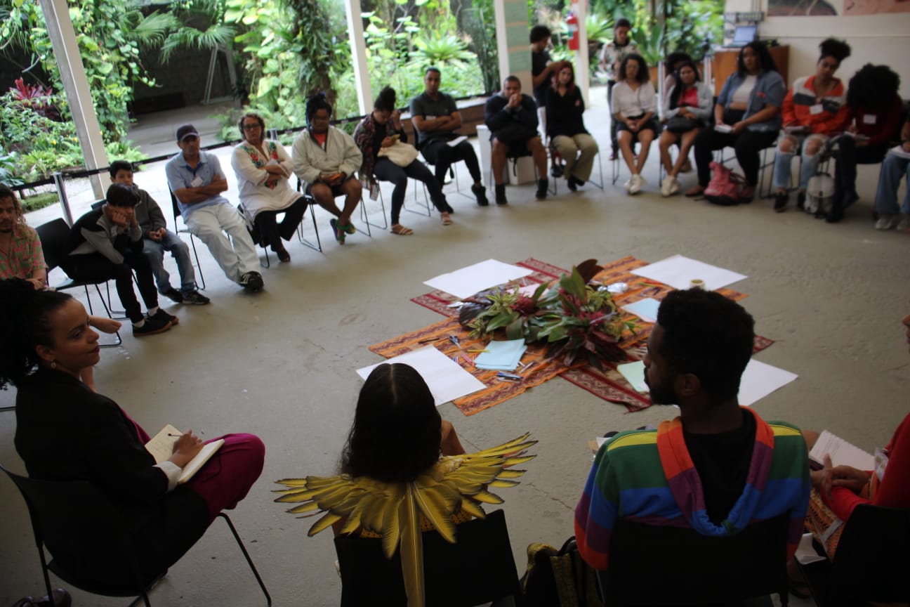 #CoalitionofMedias Ancestral innovation looking towards the future: National coalition brings together urban periphery, favela, quilombola, and indigenous medias Photo: PEM Twitter