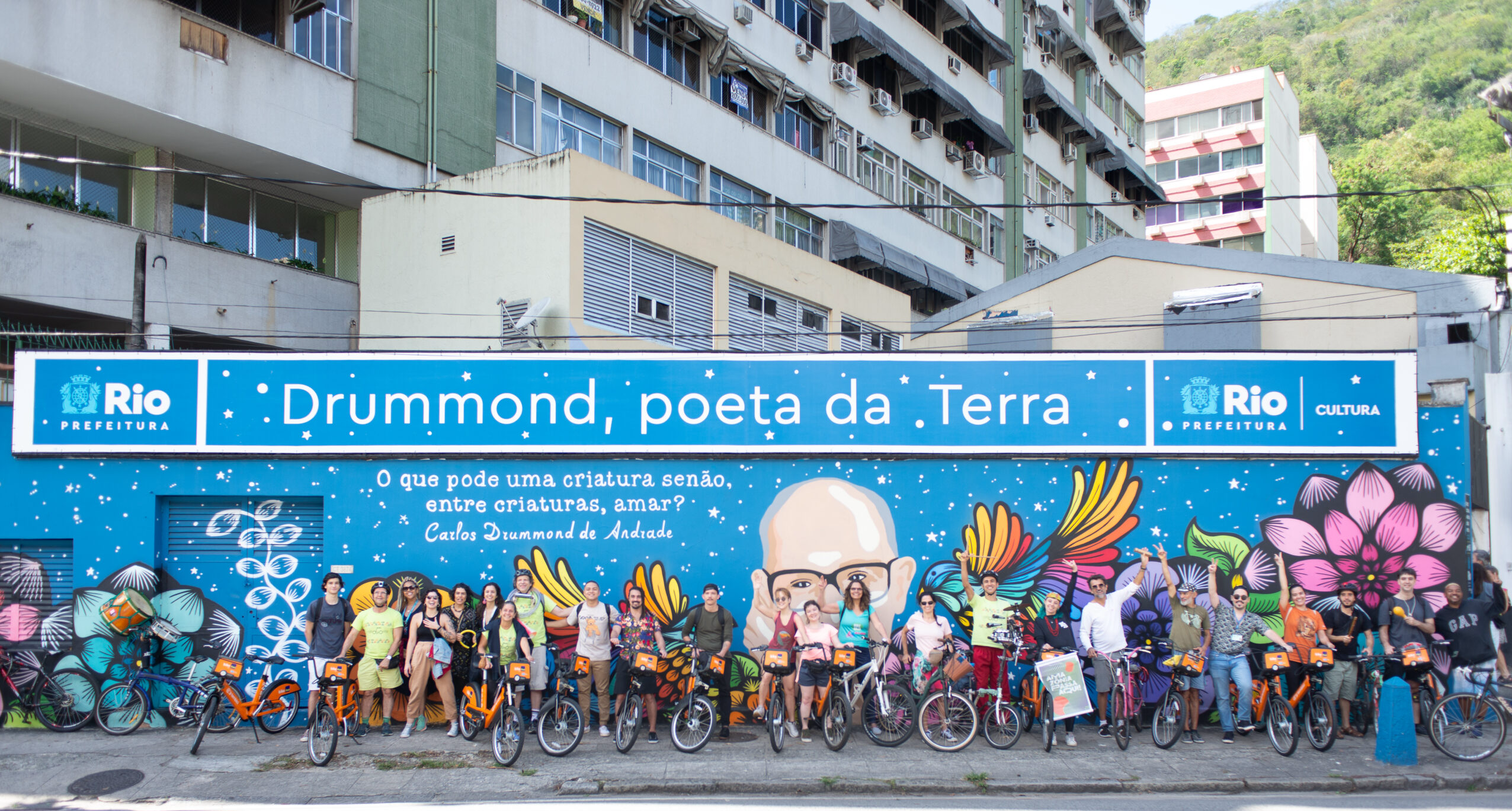 Launch of the Half-Fare for Cyclists program, initiative by the ‘BicicletaRio’ project at the Sérgio Porto Cultural Space, Humaitá neighborhood, in 2022. Photo: Gabriel Loiola