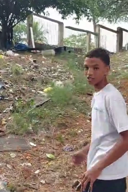 Students launched a social media campaign to highlight the neglect of Ary Barroso Park in Penha. Photo: Social Media Students launched a social media campaign to highlight the neglect of Ary Barroso Park in Penha. Photo: Social Media