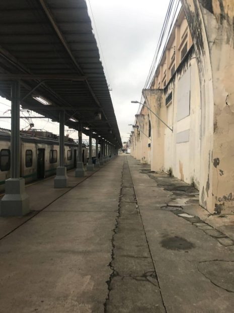 Platform on the Belford Roxo Line at Central do Brasil train station. Photo: Marcos Vinicius Lopes Campos
