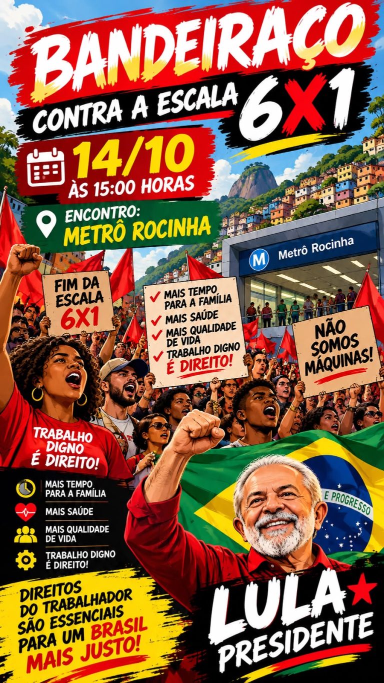 Rocinha residents organized a leaflet distribution at the entrance to the community. Photo: Social Media Rocinha residents organized a leaflet distribution at the entrance to the community. Photo: Social Media